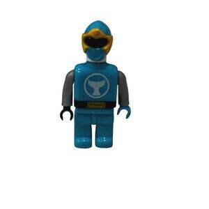 Mega Bloks 2003 Power Rangers Ninja Storm Blue Wind Ranger Minifigure